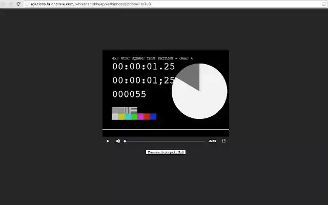 Videojs Webextension  from Chrome web store to be run with OffiDocs Chromium online