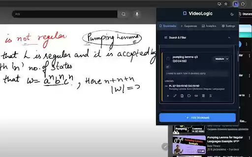 VideoLogic  from Chrome web store to be run with OffiDocs Chromium online