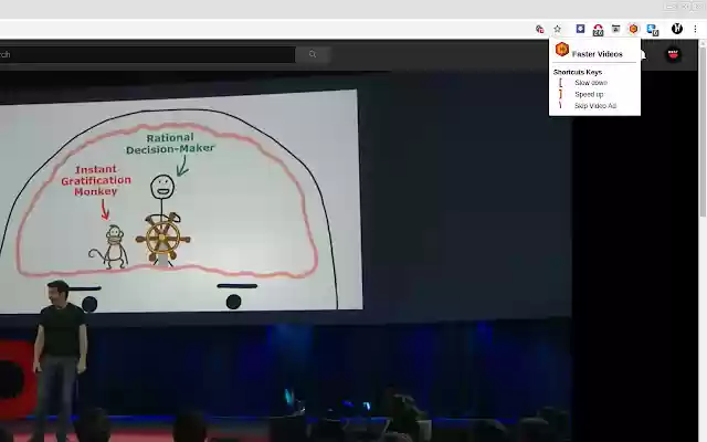 Video Playback Speedup  from Chrome web store to be run with OffiDocs Chromium online