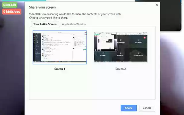 VideoRTC Screensharing from Chrome web store to be run with OffiDocs Chromium online VideoRTC Screensharing from Chrome web store to be run with OffiDocs Chromium online