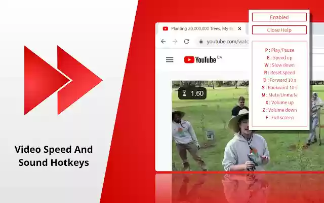 Video Speed And Sound Hotkeys from Chrome web store to be run with OffiDocs Chromium online Video Speed And Sound Hotkeys from Chrome web store to be run with OffiDocs Chromium online