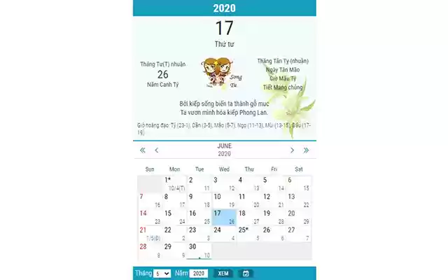 Vietnamese Calendar from Chrome web store to be run with OffiDocs Chromium online Vietnamese Calendar from Chrome web store to be run with OffiDocs Chromium online