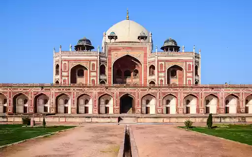 View of the Humayuns Tomb, Delhi, India  from Chrome web store to be run with OffiDocs Chromium online