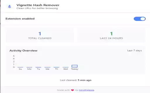 Vignette Hash Remover (TR)  from Chrome web store to be run with OffiDocs Chromium online
