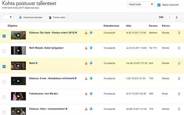 ViihdeHelper  from Chrome web store to be run with OffiDocs Chromium online