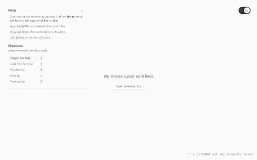 Vimtips Plus  from Chrome web store to be run with OffiDocs Chromium online