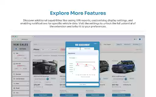 VinAssessment: Check Vehicle History  from Chrome web store to be run with OffiDocs Chromium online