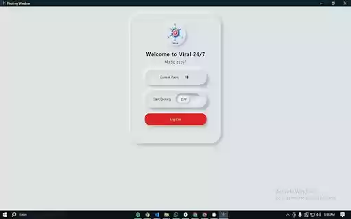 Viral 24/7  from Chrome web store to be run with OffiDocs Chromium online