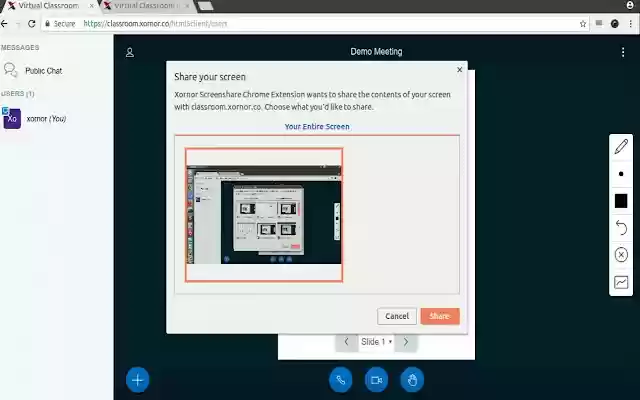 Virtualclass Screenshare Chrome Extension from Chrome web store to be run with OffiDocs Chromium online Virtualclass Screenshare Chrome Extension from Chrome web store to be run with OffiDocs Chromium online