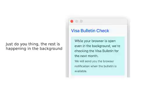 Visa Bulletin Check  from Chrome web store to be run with OffiDocs Chromium online