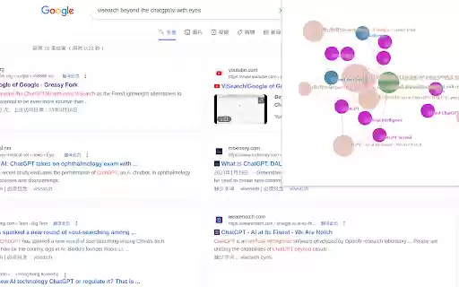 ViSearch with Google/ChatGPT/Baidu/Google Maps  from Chrome web store to be run with OffiDocs Chromium online