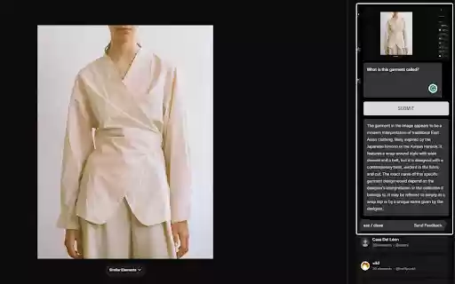 Vision AI  from Chrome web store to be run with OffiDocs Chromium online