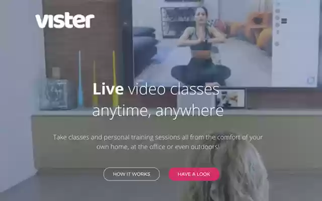Vister Screen Sharing  from Chrome web store to be run with OffiDocs Chromium online