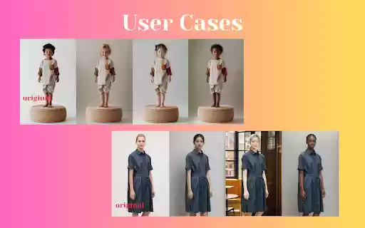 VModel AI Fashion Model Generator  from Chrome web store to be run with OffiDocs Chromium online