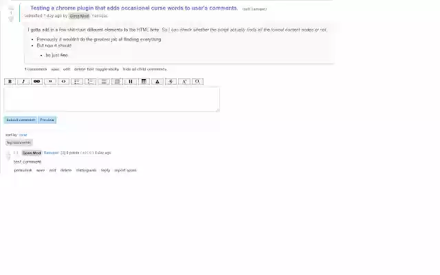 Voat Cumbubble Comments from Chrome web store to be run with OffiDocs Chromium online Voat Cumbubble Comments from Chrome web store to be run with OffiDocs Chromium online