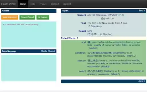 Vocabulary Study Online  from Chrome web store to be run with OffiDocs Chromium online