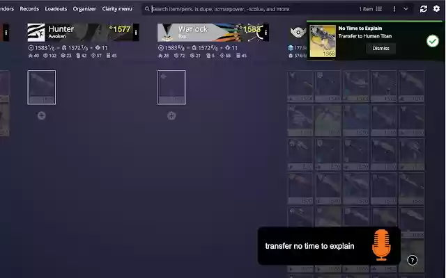 Voice DIM from Chrome web store to be run with OffiDocs Chromium online Voice DIM from Chrome web store to be run with OffiDocs Chromium online