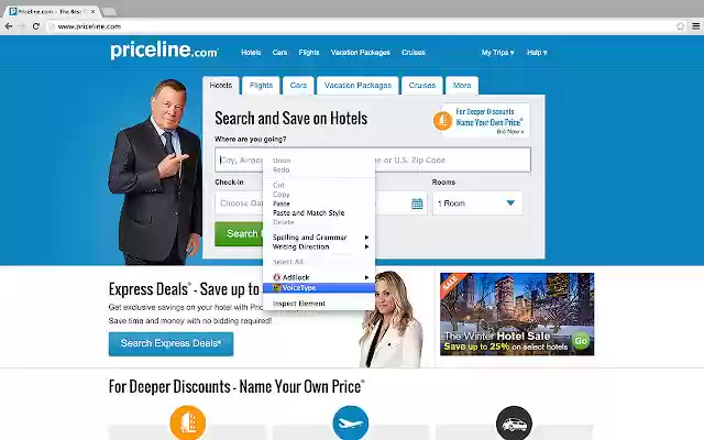 Voice to Editable Elements  from Chrome web store to be run with OffiDocs Chromium online