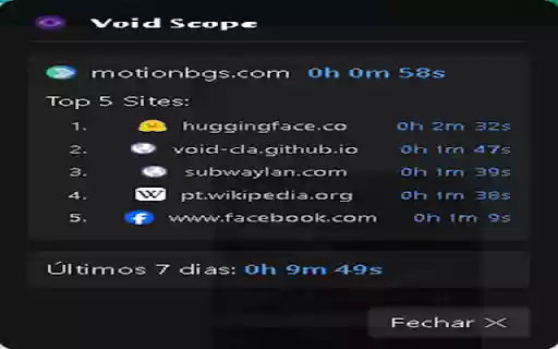 Void Scope from Chrome web store to be run with OffiDocs Chromium online Void Scope from Chrome web store to be run with OffiDocs Chromium online