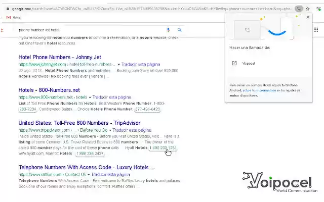Voipocel  from Chrome web store to be run with OffiDocs Chromium online