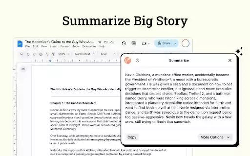 Voltaire AI Writing Tools  from Chrome web store to be run with OffiDocs Chromium online