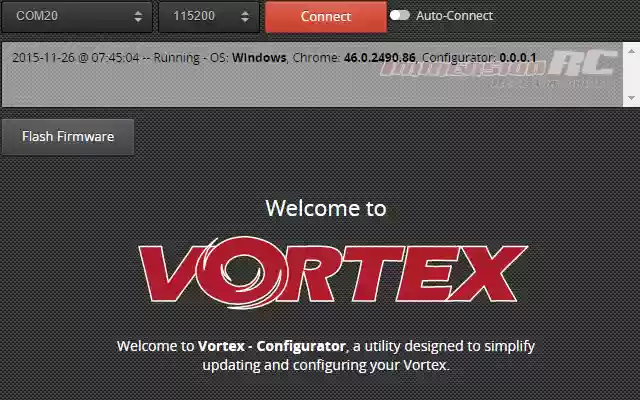 Vortex Configurator  from Chrome web store to be run with OffiDocs Chromium online