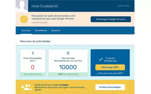 VotoPorVoto EC  from Chrome web store to be run with OffiDocs Chromium online