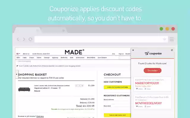 Vouch  from Chrome web store to be run with OffiDocs Chromium online
