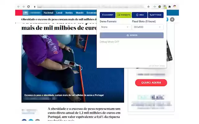 L'extension VoxelScope Studio de la boutique en ligne Chrome doit être exécutée avec OffiDocs Chromium en ligne