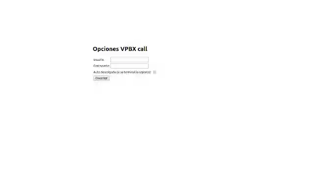 VOZ Manager click 2 call  from Chrome web store to be run with OffiDocs Chromium online