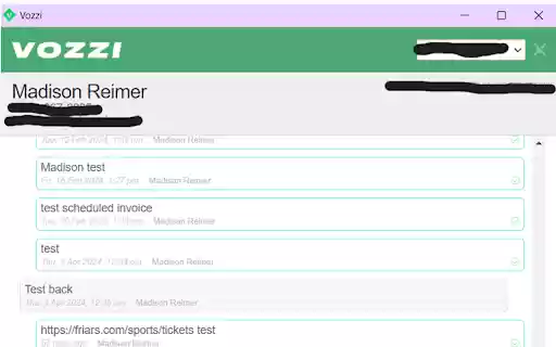 Vozzi  from Chrome web store to be run with OffiDocs Chromium online