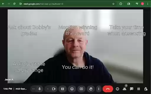 vpromptr: Video Call e Notes  from Chrome web store to be run with OffiDocs Chromium online