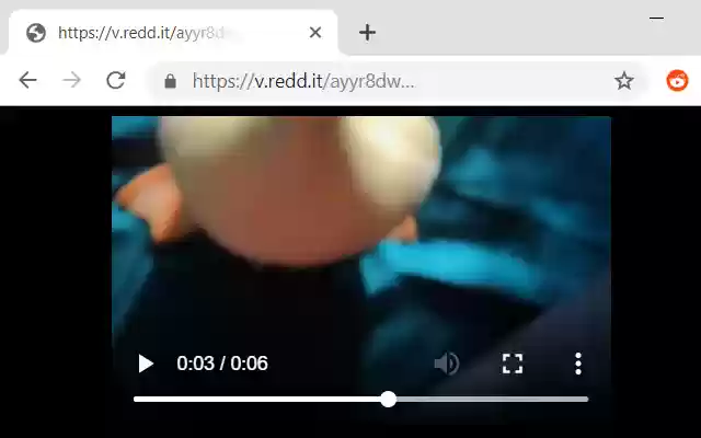 v.redd.it player  from Chrome web store to be run with OffiDocs Chromium online