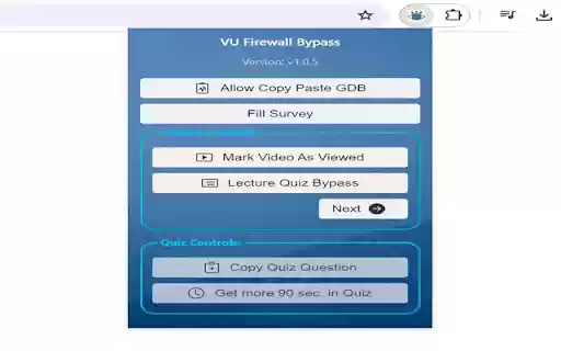 VU Bypass Everything Mobile from Chrome web store to be run with OffiDocs Chromium online VU Bypass Everything Mobile from Chrome web store to be run with OffiDocs Chromium online