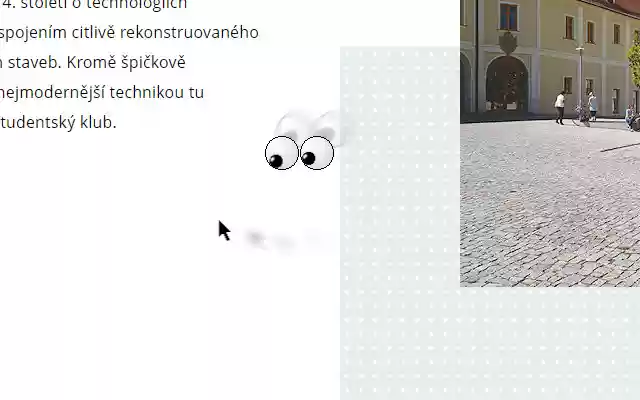 VUT FIT Googly Eyes  from Chrome web store to be run with OffiDocs Chromium online