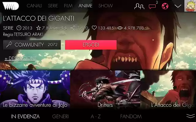 vvvvid.it adv remover  from Chrome web store to be run with OffiDocs Chromium online