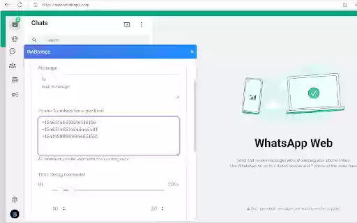 WABarmga from Chrome web store to be run with OffiDocs Chromium online WABarmga from Chrome web store to be run with OffiDocs Chromium online