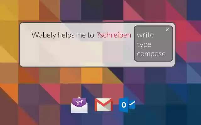 Wabely  from Chrome web store to be run with OffiDocs Chromium online