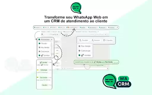 WA CRM  from Chrome web store to be run with OffiDocs Chromium online