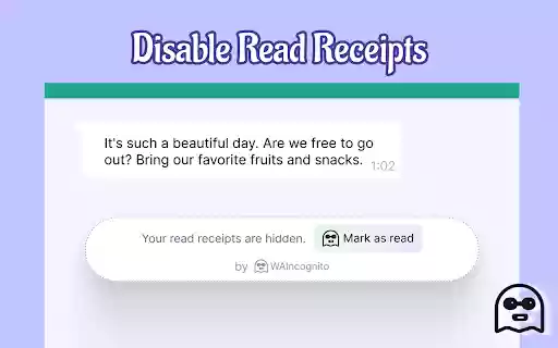 WAIncognito WhatsApp Online Hide  Restore Deleted Messages | WPPME.COM  from Chrome web store to be run with OffiDocs Chromium online