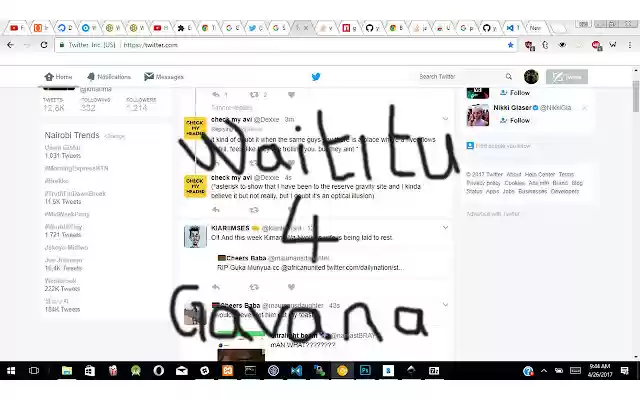 waititu mula sa Chrome web store na tatakbo sa OffiDocs Chromium online