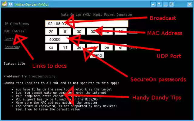 Wake On Lan (WOL) from Chrome web store to be run with OffiDocs Chromium online Wake On Lan (WOL) from Chrome web store to be run with OffiDocs Chromium online
