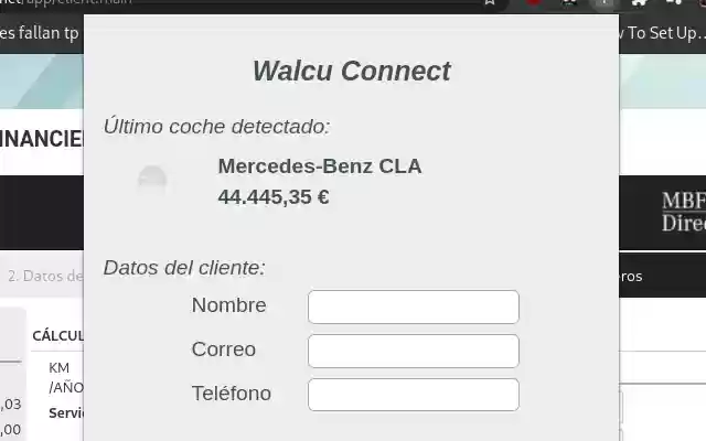 Walcu Connect from Chrome web store to be run with OffiDocs Chromium online Walcu Connect from Chrome web store to be run with OffiDocs Chromium online