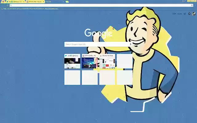 Wallpaper Fallout 4 | Vault Boy (Vault Tec)  from Chrome web store to be run with OffiDocs Chromium online