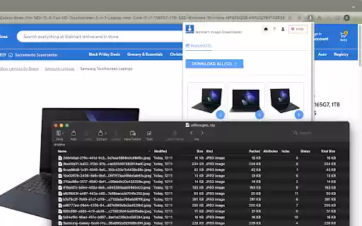 Walmart Image Downloader  from Chrome web store to be run with OffiDocs Chromium online