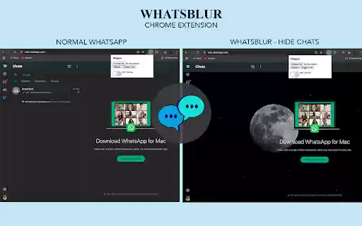 WApp+ WhatsApp Web background  from Chrome web store to be run with OffiDocs Chromium online