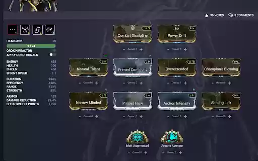 Warframe (Build to Market)  from Chrome web store to be run with OffiDocs Chromium online