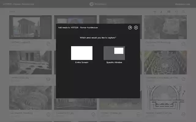 Warpwire Screen Capture  from Chrome web store to be run with OffiDocs Chromium online
