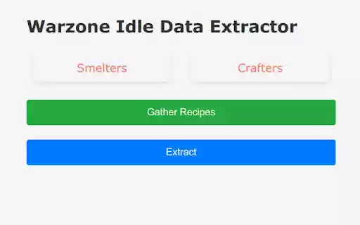 Warzone Idle Extractor from Chrome web store to be run with OffiDocs Chromium online Warzone Idle Extractor from Chrome web store to be run with OffiDocs Chromium online