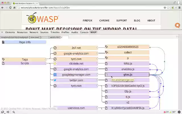 WASP.inspector: Analytics Solution Profiler from Chrome web store to be run with OffiDocs Chromium online WASP.inspector: Analytics Solution Profiler from Chrome web store to be run with OffiDocs Chromium online